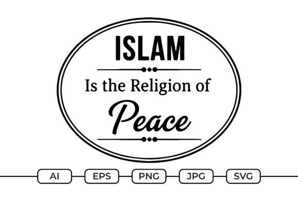 Islam is the Religion of Peace SVG