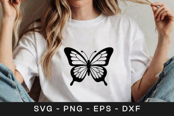 Review: Classic Butterfly Outline SVG PNG for Embroidery