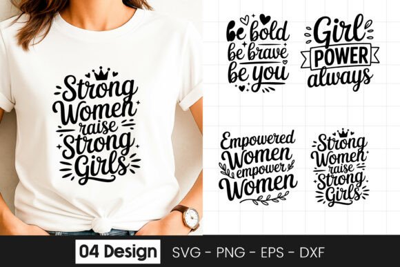 Review: Girls Power Women Empowerment Quotes SVG for Embroidery