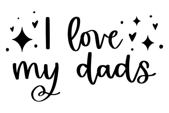 Review: I Love My Dads Pride SVG for Modern Embroidery